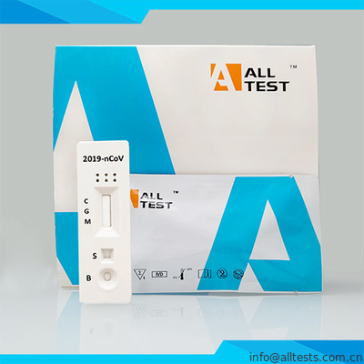 Good price Covid-19 IgG IgM γρήγορη δοκιμής υψηλή ευαισθησία κασετών ασθενειών εξεταστική σε απευθείας σύνδεση