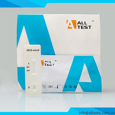 Good price γρήγορη δοκιμή 2019-nCoV IgG/IgM με το δείγμα ολόκληρου του αίματος/του ορού/του πλάσματος με το σημάδι CE σε απευθείας σύνδεση