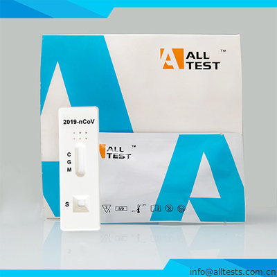 Good price CE covid-19 γρήγορη κασέτα δοκιμής IgG/IgM σε απευθείας σύνδεση
