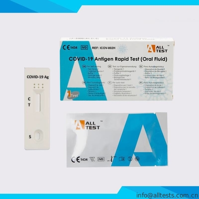 Good price Covid-19 γρήγορη δοκιμή αντιγόνων (μόνος-δοκιμή) (OTC) σε απευθείας σύνδεση