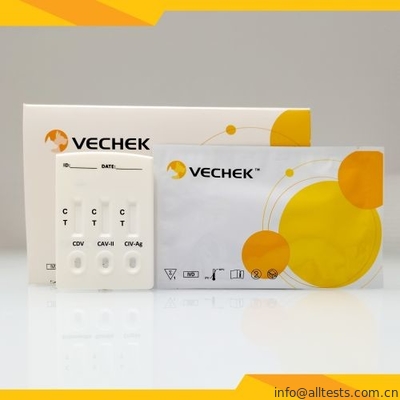 Good price CDV + CAV - ΙΙ + CIV γρήγορες εκκρίσεις κασετών δοκιμής Combo αντιγόνων σε απευθείας σύνδεση
