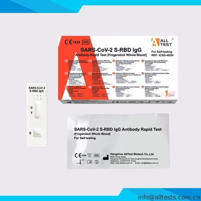 Good price SAR-CoV-2 γρήγορη δοκιμή covid-19 αντισωμάτων s-RBD IgG δοκιμή αντισωμάτων σε απευθείας σύνδεση